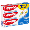 Colgate Total Whitening Toothpaste;  Mint;  3 Pack;  5.1 oz Tubes