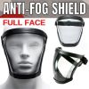 Labor Protection Articles Outdoor Travel Protective Anti-Fog Full Face Mask